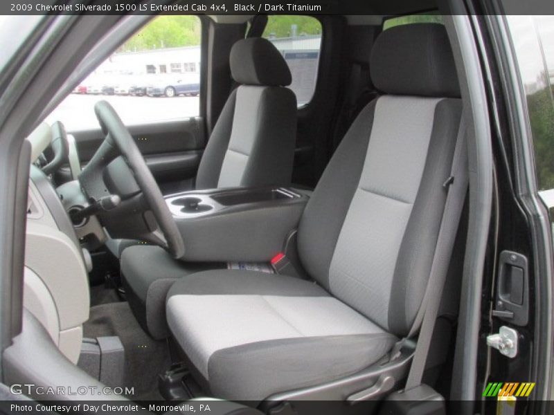 Black / Dark Titanium 2009 Chevrolet Silverado 1500 LS Extended Cab 4x4