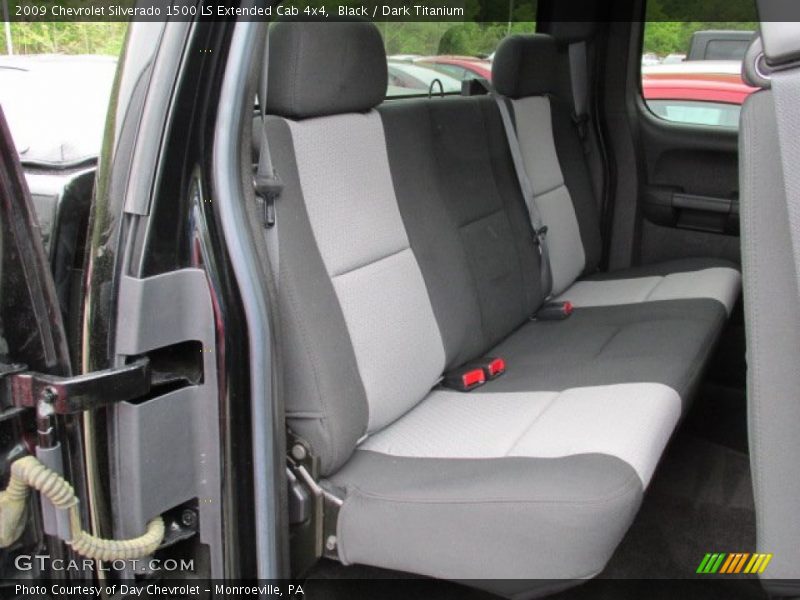 Black / Dark Titanium 2009 Chevrolet Silverado 1500 LS Extended Cab 4x4