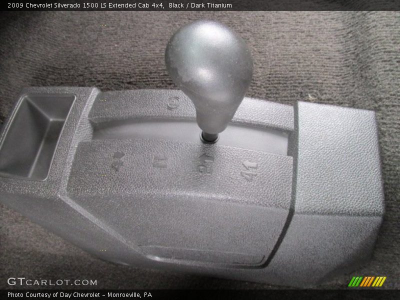 Black / Dark Titanium 2009 Chevrolet Silverado 1500 LS Extended Cab 4x4