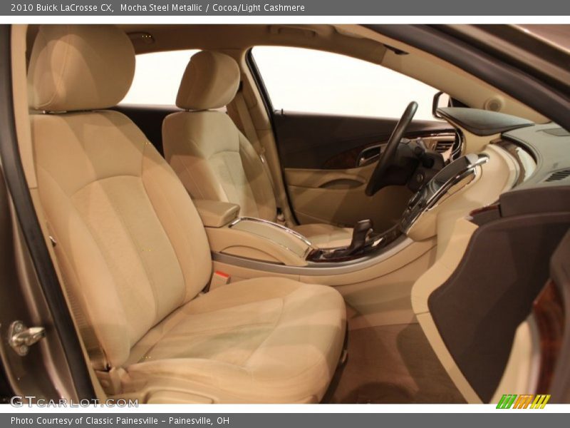 Mocha Steel Metallic / Cocoa/Light Cashmere 2010 Buick LaCrosse CX