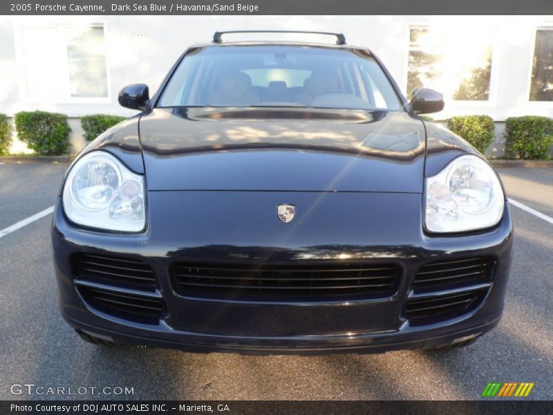 Dark Sea Blue / Havanna/Sand Beige 2005 Porsche Cayenne