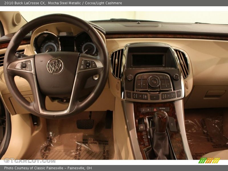 Mocha Steel Metallic / Cocoa/Light Cashmere 2010 Buick LaCrosse CX