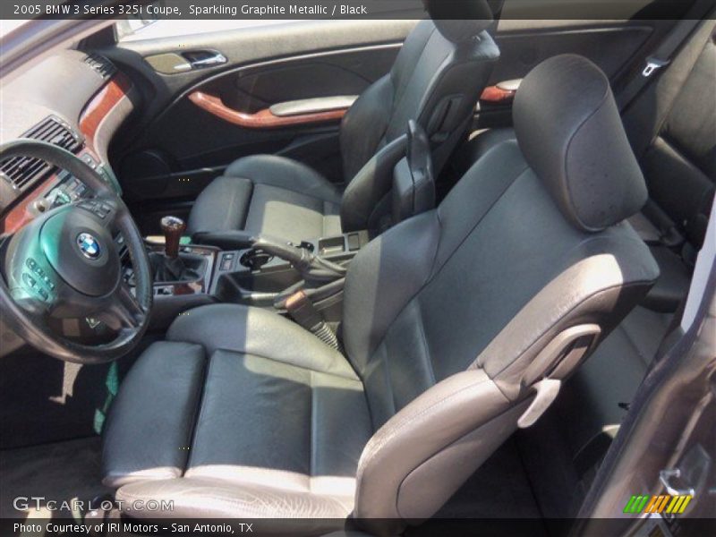 Front Seat of 2005 3 Series 325i Coupe
