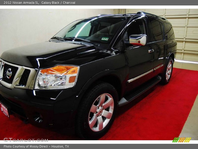 Galaxy Black / Charcoal 2012 Nissan Armada SL