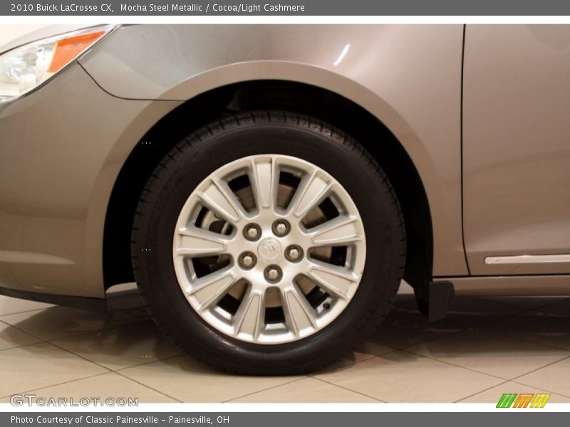 Mocha Steel Metallic / Cocoa/Light Cashmere 2010 Buick LaCrosse CX