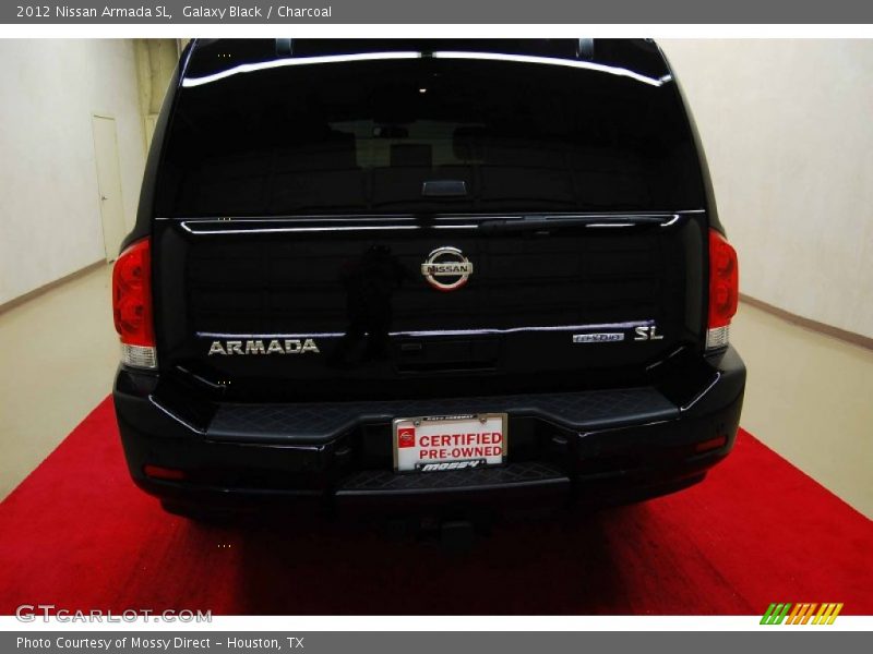Galaxy Black / Charcoal 2012 Nissan Armada SL