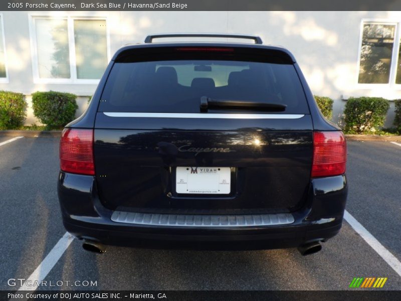 Dark Sea Blue / Havanna/Sand Beige 2005 Porsche Cayenne