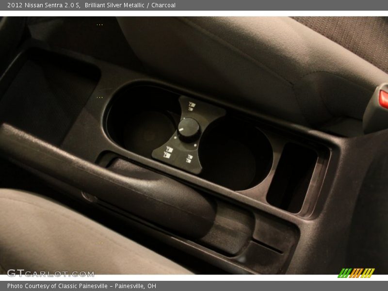 Brilliant Silver Metallic / Charcoal 2012 Nissan Sentra 2.0 S