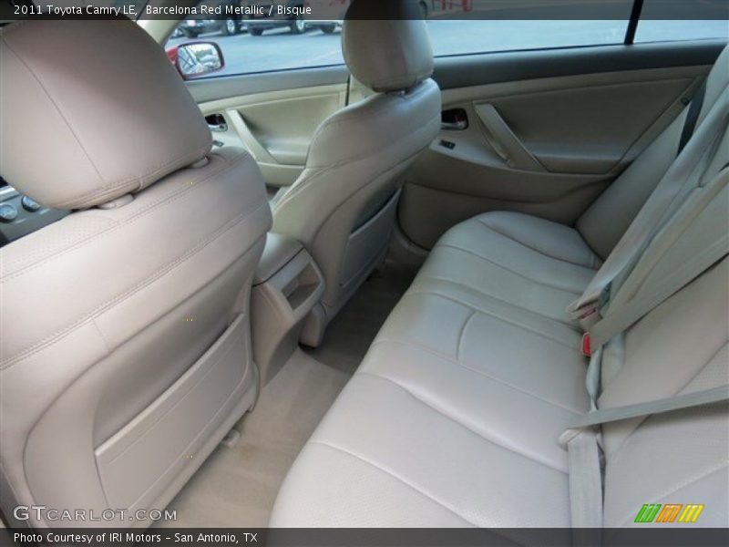 Barcelona Red Metallic / Bisque 2011 Toyota Camry LE