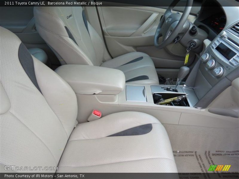 Barcelona Red Metallic / Bisque 2011 Toyota Camry LE