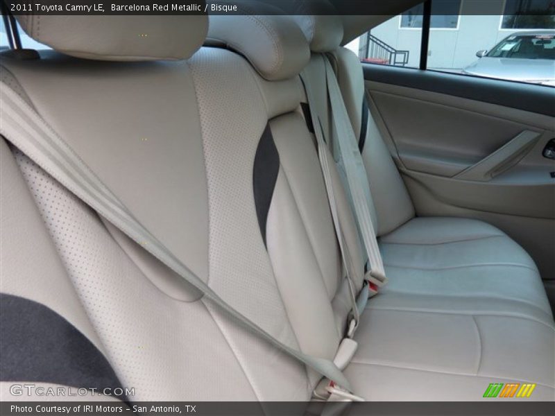 Barcelona Red Metallic / Bisque 2011 Toyota Camry LE