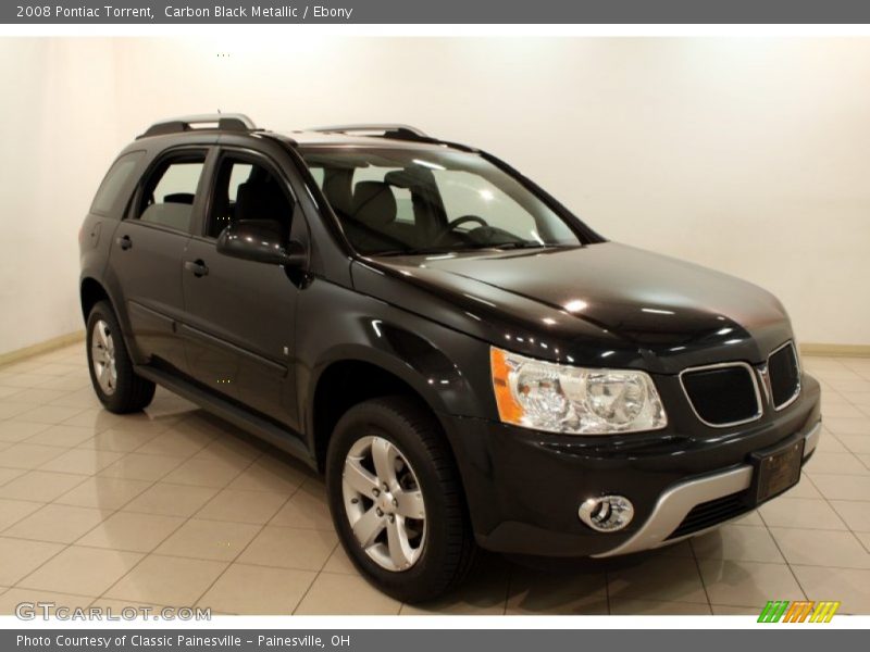 Carbon Black Metallic / Ebony 2008 Pontiac Torrent