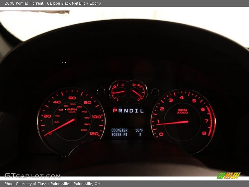 Carbon Black Metallic / Ebony 2008 Pontiac Torrent