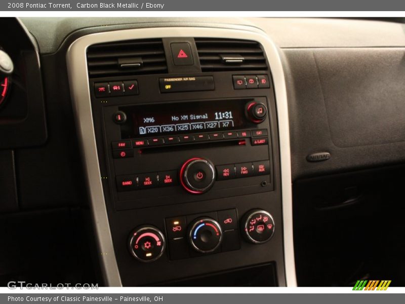 Carbon Black Metallic / Ebony 2008 Pontiac Torrent