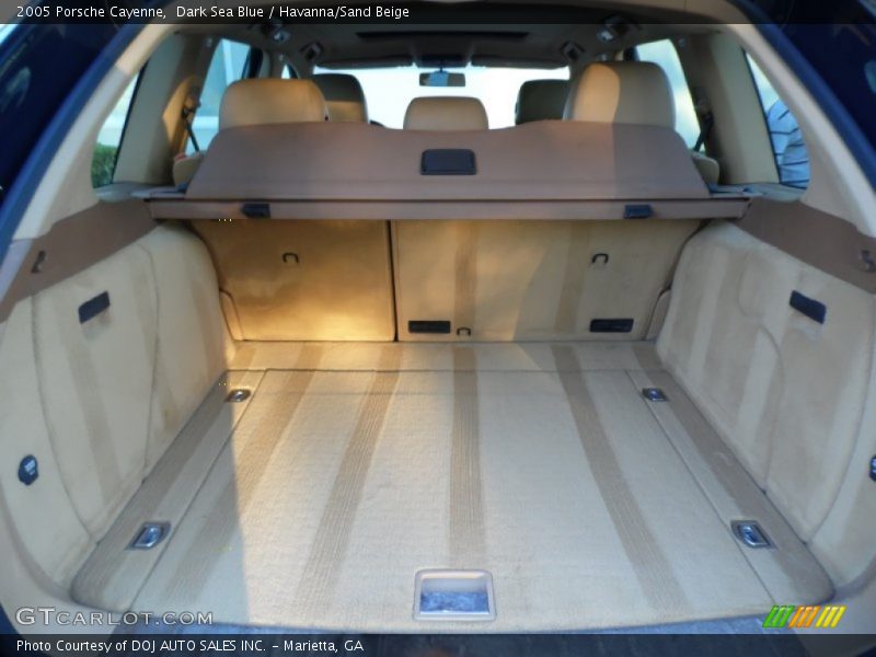  2005 Cayenne  Trunk