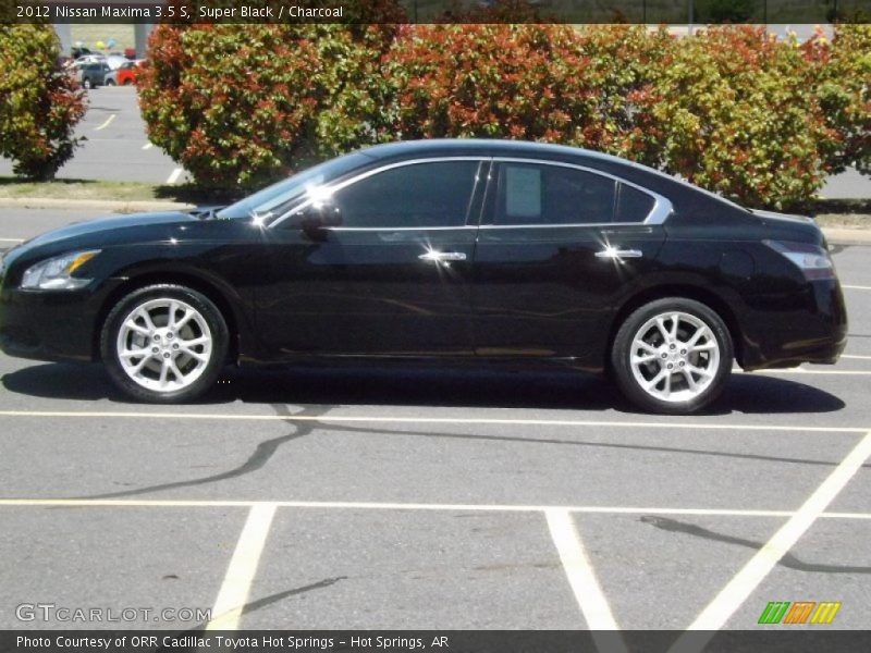 Super Black / Charcoal 2012 Nissan Maxima 3.5 S