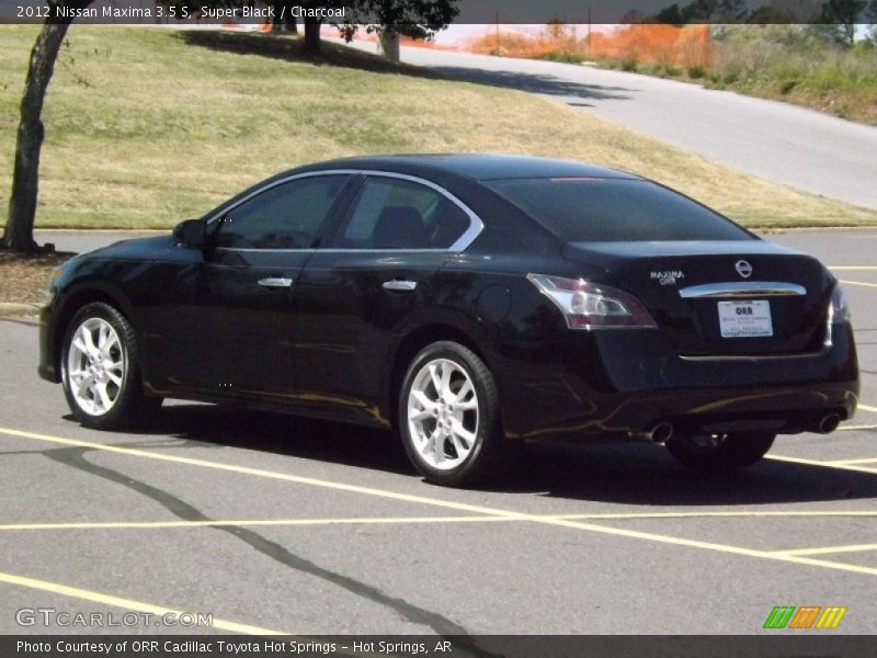 Super Black / Charcoal 2012 Nissan Maxima 3.5 S