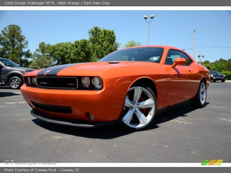 Front 3/4 View of 2008 Challenger SRT8