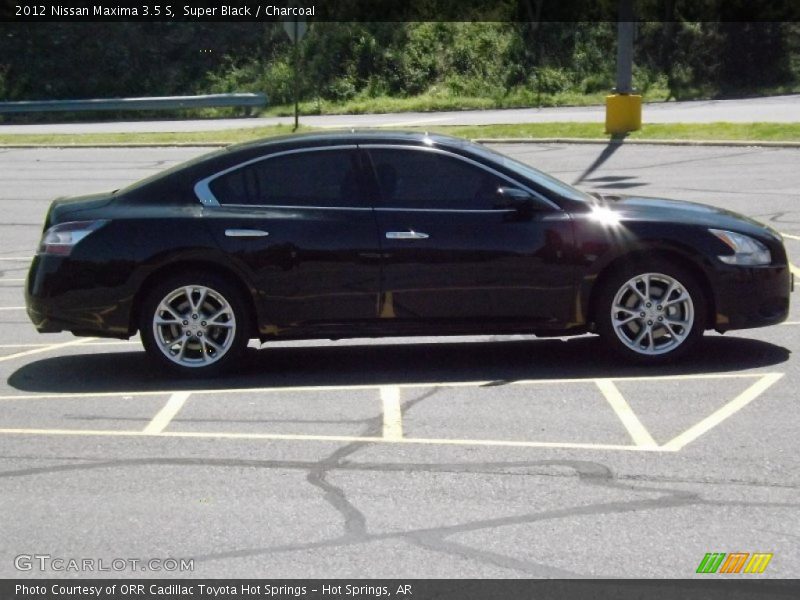 Super Black / Charcoal 2012 Nissan Maxima 3.5 S