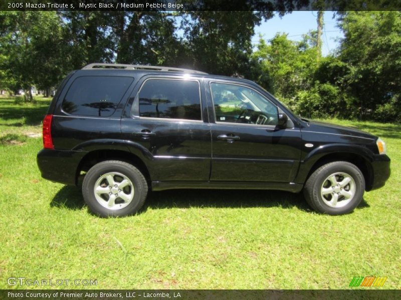 Mystic Black / Medium Pebble Beige 2005 Mazda Tribute s