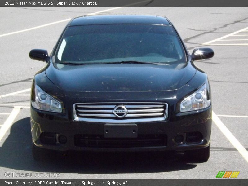 Super Black / Charcoal 2012 Nissan Maxima 3.5 S