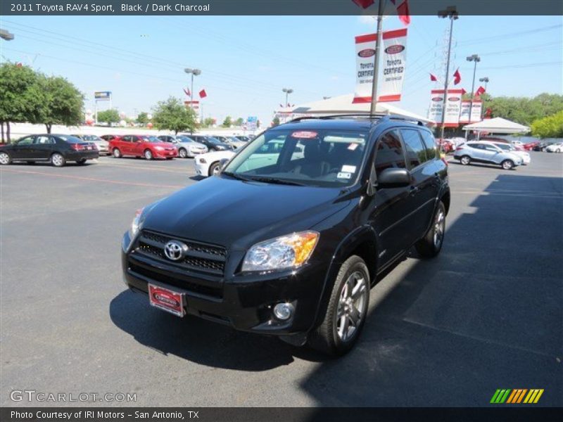 Black / Dark Charcoal 2011 Toyota RAV4 Sport