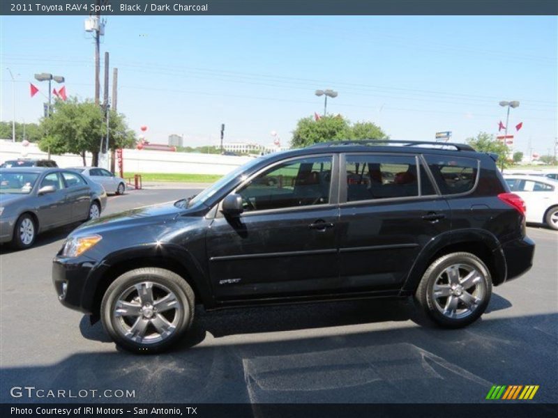 Black / Dark Charcoal 2011 Toyota RAV4 Sport