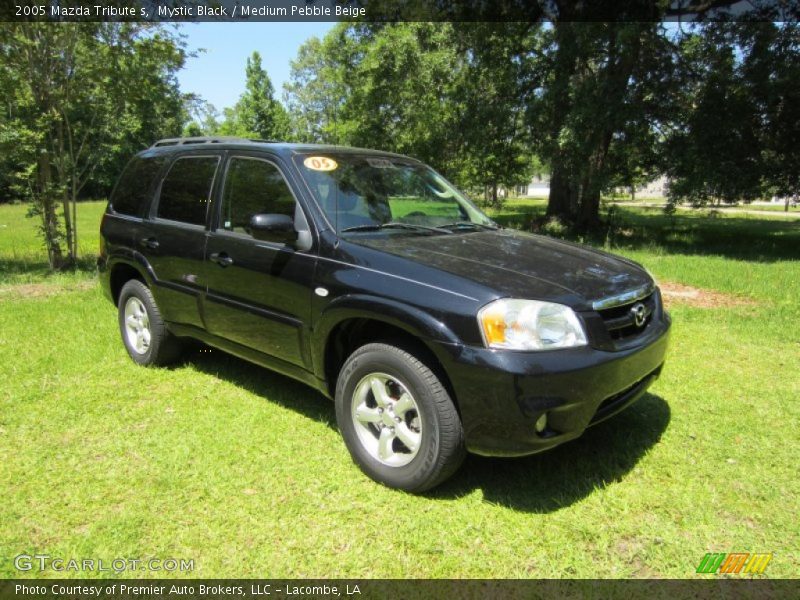 Mystic Black / Medium Pebble Beige 2005 Mazda Tribute s