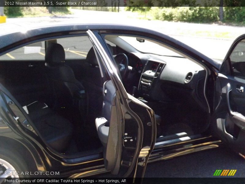 Super Black / Charcoal 2012 Nissan Maxima 3.5 S
