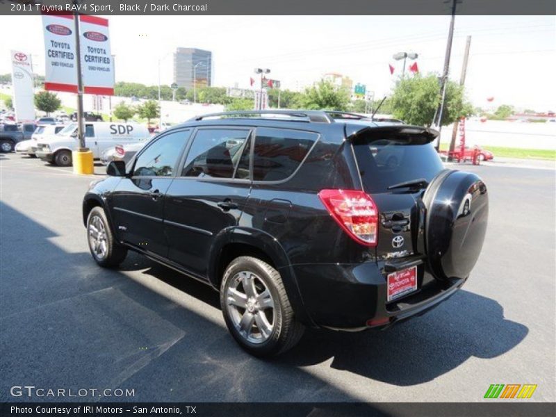 Black / Dark Charcoal 2011 Toyota RAV4 Sport