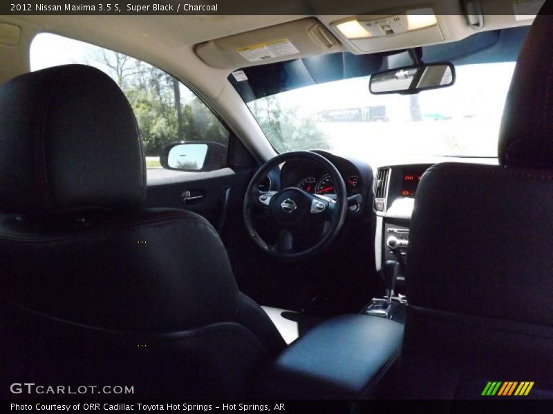 Super Black / Charcoal 2012 Nissan Maxima 3.5 S