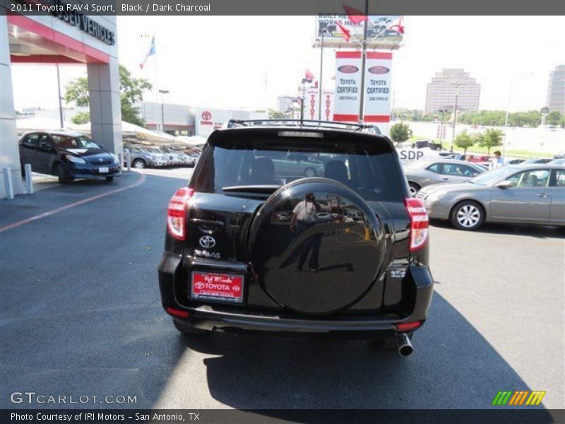 Black / Dark Charcoal 2011 Toyota RAV4 Sport