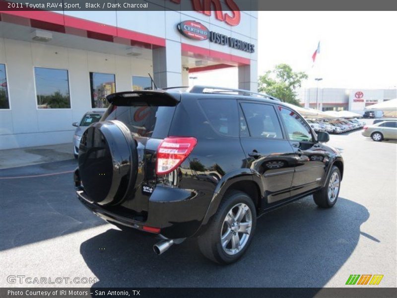 Black / Dark Charcoal 2011 Toyota RAV4 Sport