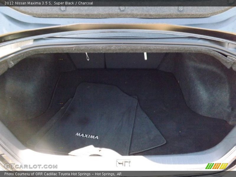 Super Black / Charcoal 2012 Nissan Maxima 3.5 S