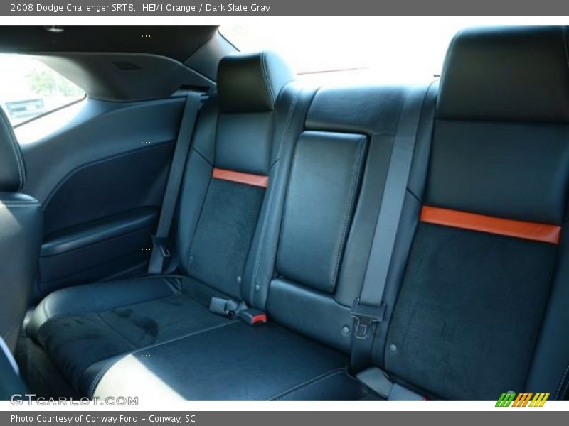 HEMI Orange / Dark Slate Gray 2008 Dodge Challenger SRT8