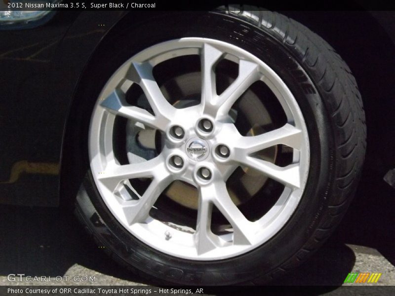 Super Black / Charcoal 2012 Nissan Maxima 3.5 S