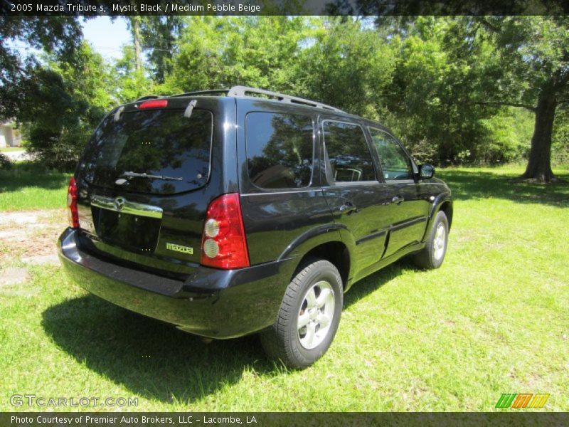 Mystic Black / Medium Pebble Beige 2005 Mazda Tribute s