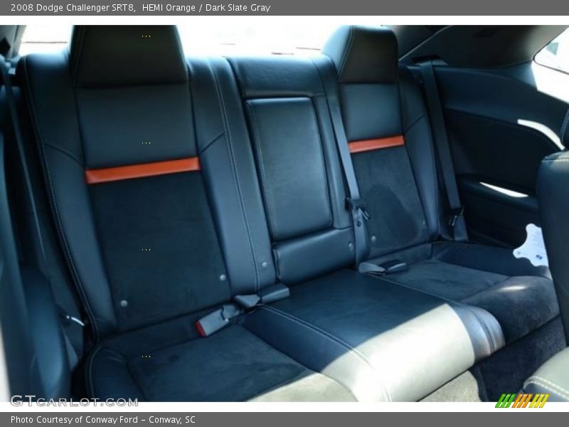 HEMI Orange / Dark Slate Gray 2008 Dodge Challenger SRT8