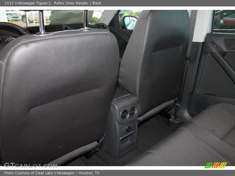 Reflex Silver Metallic / Black 2013 Volkswagen Tiguan S
