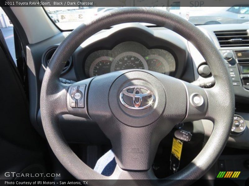 Black / Dark Charcoal 2011 Toyota RAV4 Sport