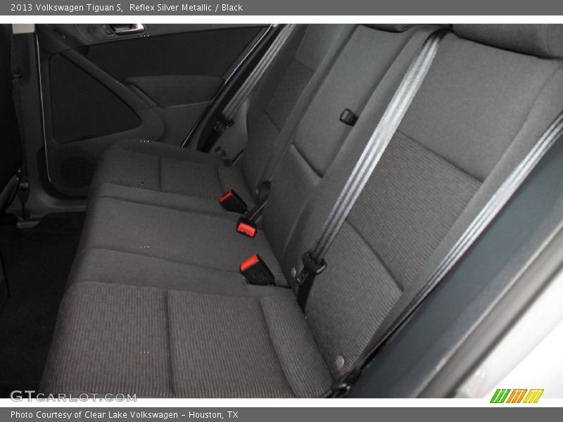 Reflex Silver Metallic / Black 2013 Volkswagen Tiguan S