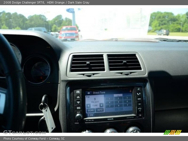 HEMI Orange / Dark Slate Gray 2008 Dodge Challenger SRT8