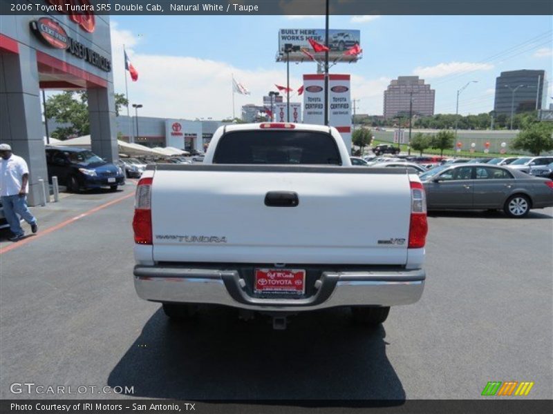 Natural White / Taupe 2006 Toyota Tundra SR5 Double Cab