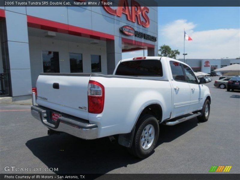 Natural White / Taupe 2006 Toyota Tundra SR5 Double Cab