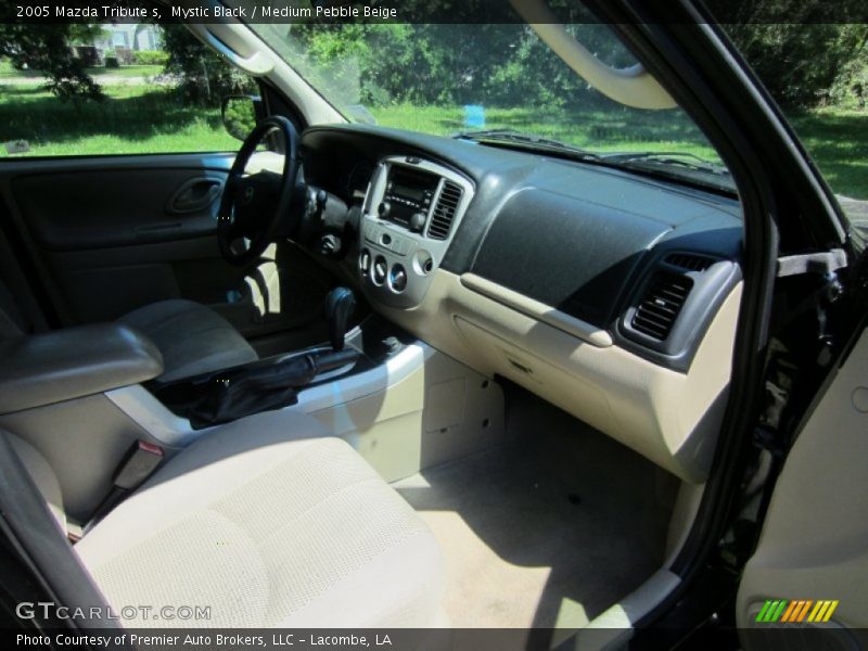 Mystic Black / Medium Pebble Beige 2005 Mazda Tribute s