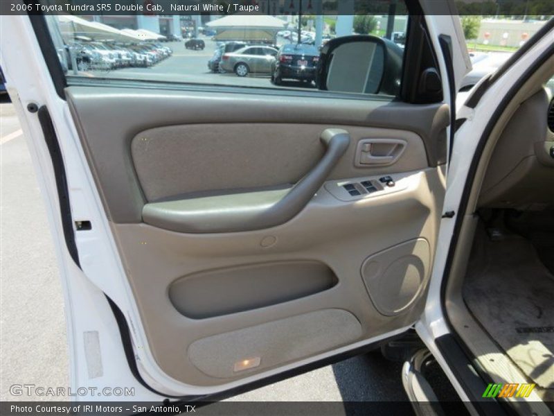 Natural White / Taupe 2006 Toyota Tundra SR5 Double Cab