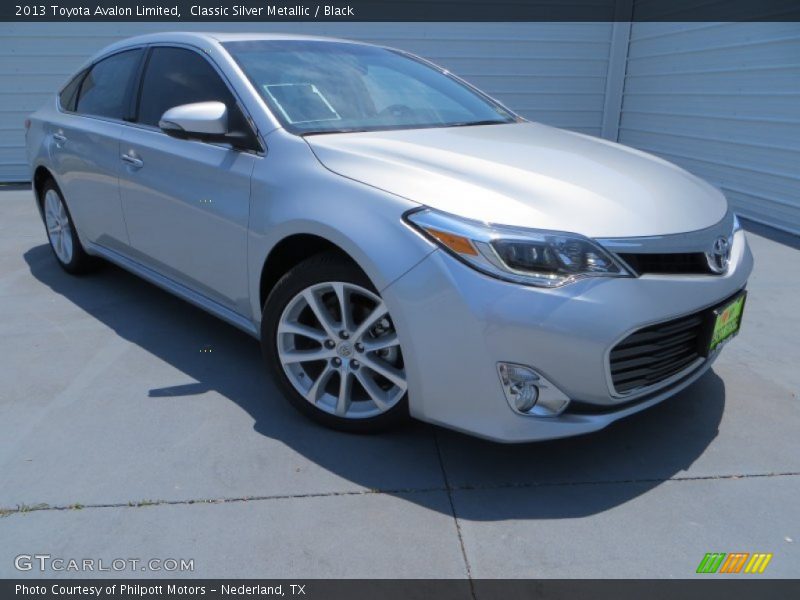 Classic Silver Metallic / Black 2013 Toyota Avalon Limited