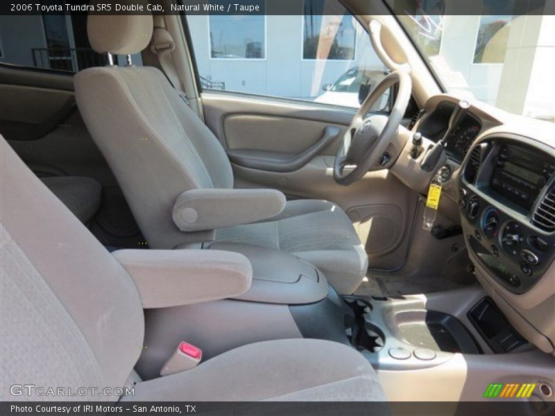 Natural White / Taupe 2006 Toyota Tundra SR5 Double Cab