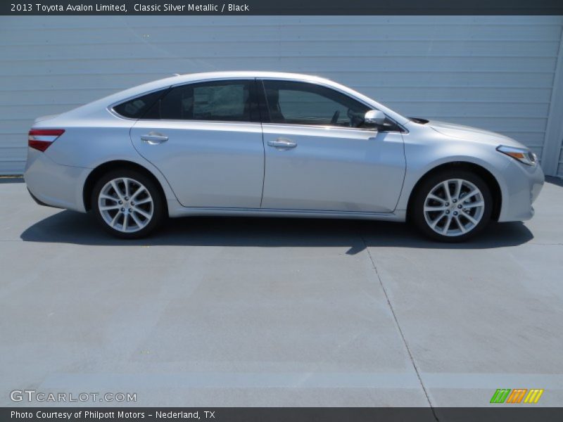 Classic Silver Metallic / Black 2013 Toyota Avalon Limited