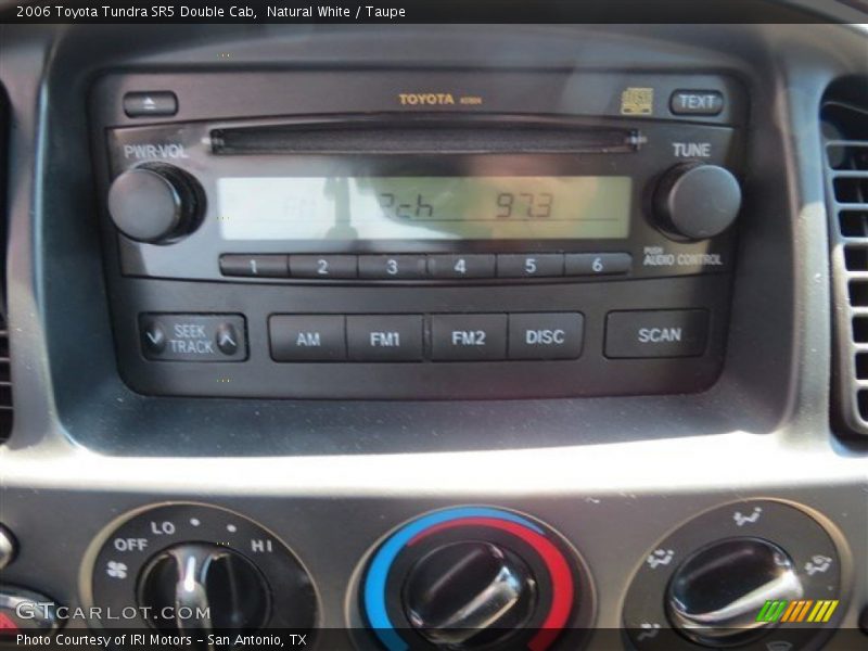 Natural White / Taupe 2006 Toyota Tundra SR5 Double Cab